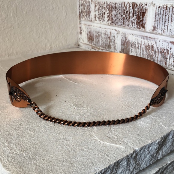 COPPER VINTAGE BELT - Picture 4 of 11
